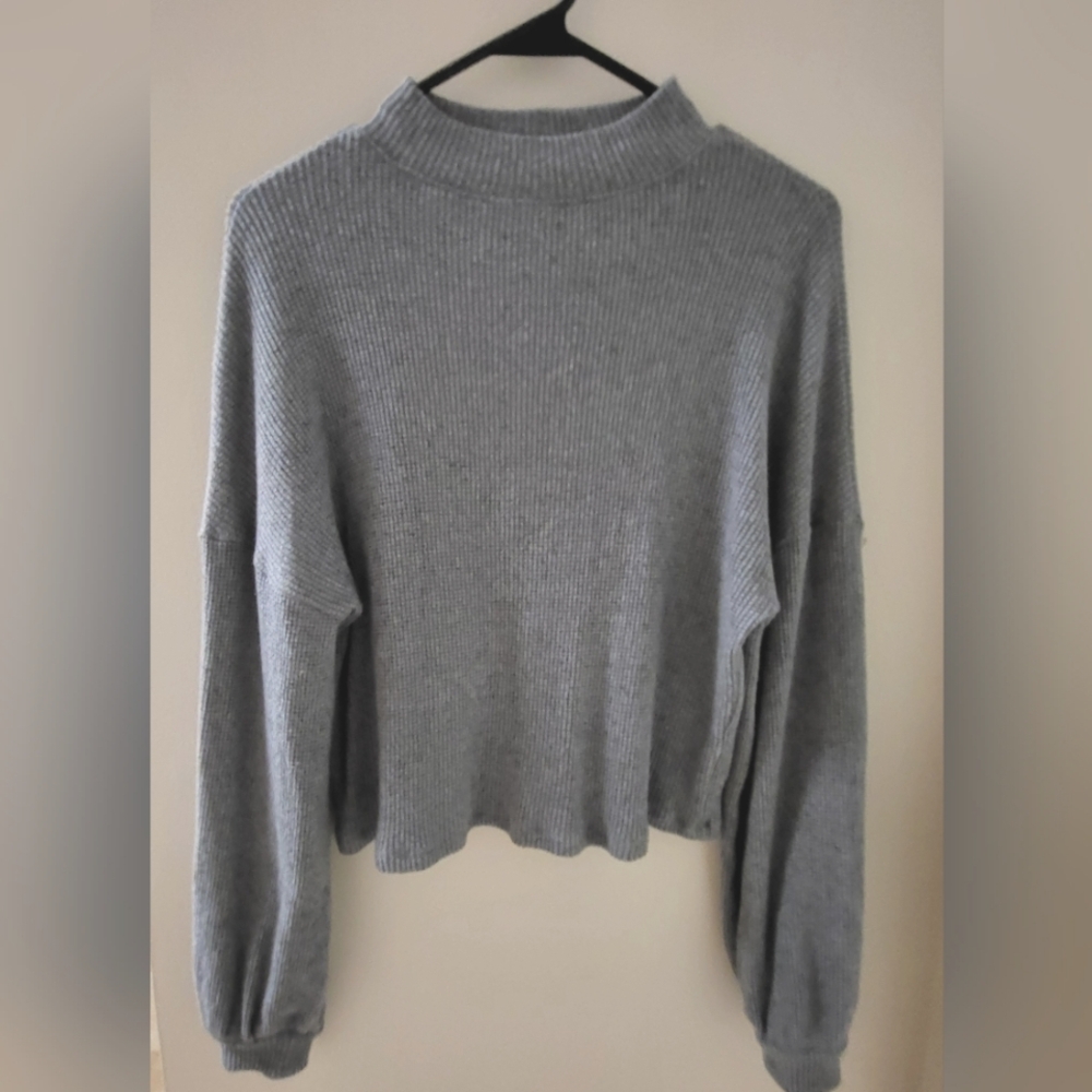 SO Charcoal Knit Top
